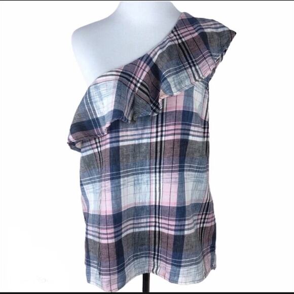 Anthropologie Cloth and Stone One Shoulder Top - Picture 1 of 8